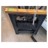 2pc Heavy-Duty Foldable Workbench Stands