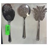 Lenox Silver-Tone Serving Utensils Set