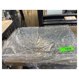 Stone Cutting Board with Gray Speckled Design