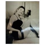 Vintage Black-and-White Signed Photograph