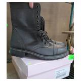 Black Lace-Up Boots & Sandals Bundle Sz 11