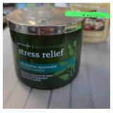 Three Aromatherapy and Scented Jar Candles