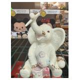 Lenox Porcelain Elephant Figurine with Gold Accent