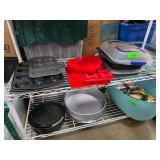 Bakeware Including Metal and Silicone Items