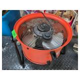 Portable Industrial Orange Utility Fan