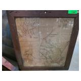 Antique Boston and Maine Railroad Map