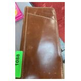 Fossil Leather Passport Holder and Wallet
