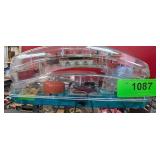 Clear Plastic Landline Telephone