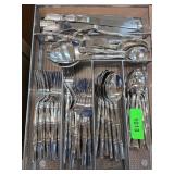 Cambridge Silver-Colored Flatware Set