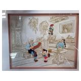 Disney Pinocchio Pin Collection Artwork