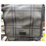 Coach Plaid Crossbody Bag with Tag