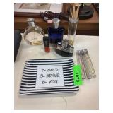Perfume Lot with Decorative Tray