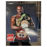 Evander Holyfield Coca-Cola Signed Photo
