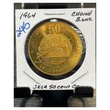 1964 Ringling Oklahoma 50-Cent Souvenir Token