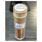 Roll of 1964-D Lincoln Cents in CH UNC Condition
