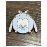Enamel Pin Featuring Cartoon Animal Face
