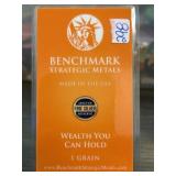 Benchmark Strategic Metals 1-Grain Silver Bar