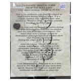 Authentic Biblical Coin from the Holy Land