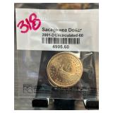 2001-D Sacagawea Dollar, Uncirculated