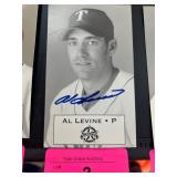 Signed Al Levine Texas Rangers Photograph