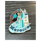 Morocco Theme Enamel Pin with Princess Design