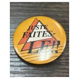 French Pinback Button with Unique Design