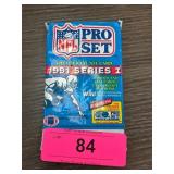 1991 NFL Pro Set Series 1 Card Pack