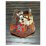 Disney Norway Goofy Enamel Pin