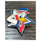 Donald Duck Star-Shaped Enamel Pin