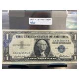 1957 One Dollar Silver Certificate Note