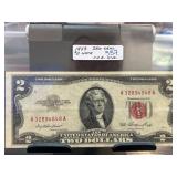 1953 $2 Red Seal United States Note