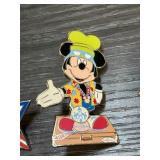 Disney Mickey Mouse Pin with Lanyard