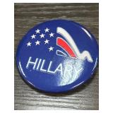 Hillary Political Campaign Button