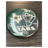 Dallas Stars Hockey Team Button Pin