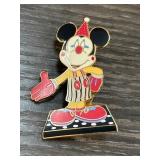 Colorful Disney Mickey Mouse Clown Pin