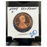 2004 S Lincoln Cent Gem Proof