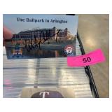Signed Ballpark in Arlington Postcard