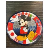 Disney Epcot Mickey Mouse Souvenir Plate