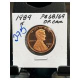 1989-S Proof Lincoln Cent PR68 DCAM