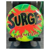 Surge Soda Promotional Pin Button
