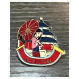 Colorful Enamel China Souvenir Lapel Pin