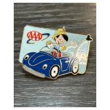 Pinocchio Driving AAA Disney Pin Collectible