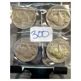 1927 Buffalo Nickels with Full Dates