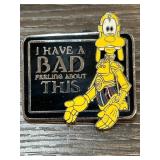 Goofy C-3PO Mashup Enamel Pin