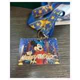 Mickey Mouse Lanyard With Badge Holder