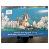 Marshall Islands Space Shuttle Discovery Coin