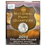 2010 National Park Quarters Collector Folder