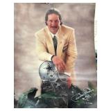 HOF Cowboy Randy White Autographed Poster
