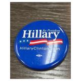 Hillary for President Campaign Button