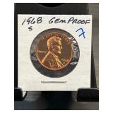 1968 S Lincoln Cent Gem Proof Coin